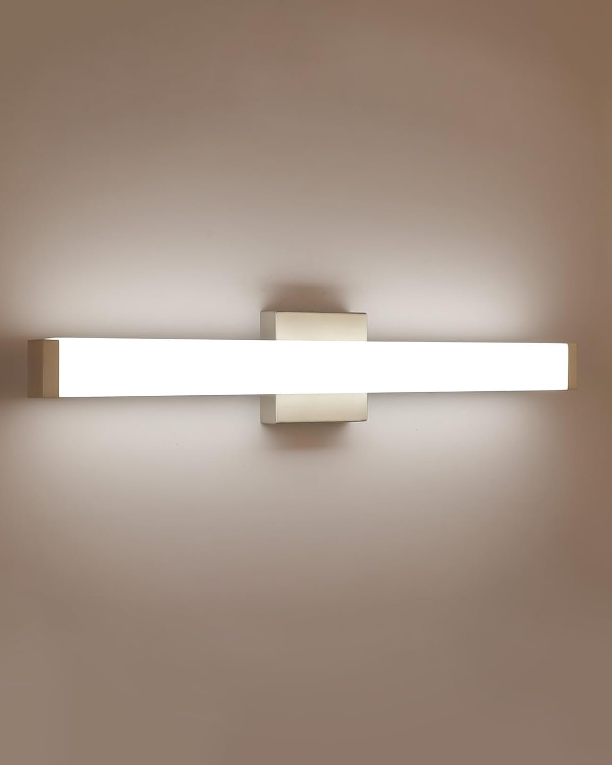 Vanity Light Bar, Brushed Nickel